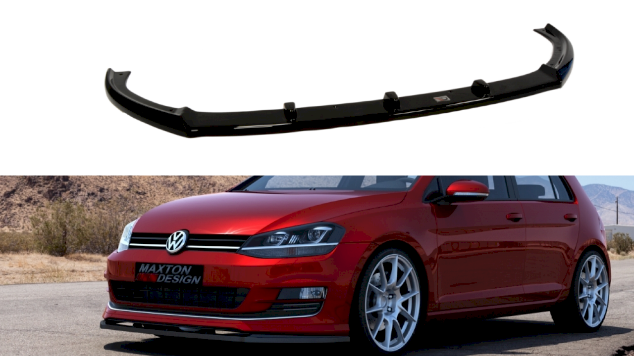 Maxton Design Front Splitter for Volkswagen Golf MK7 R-Line (2012-2016)