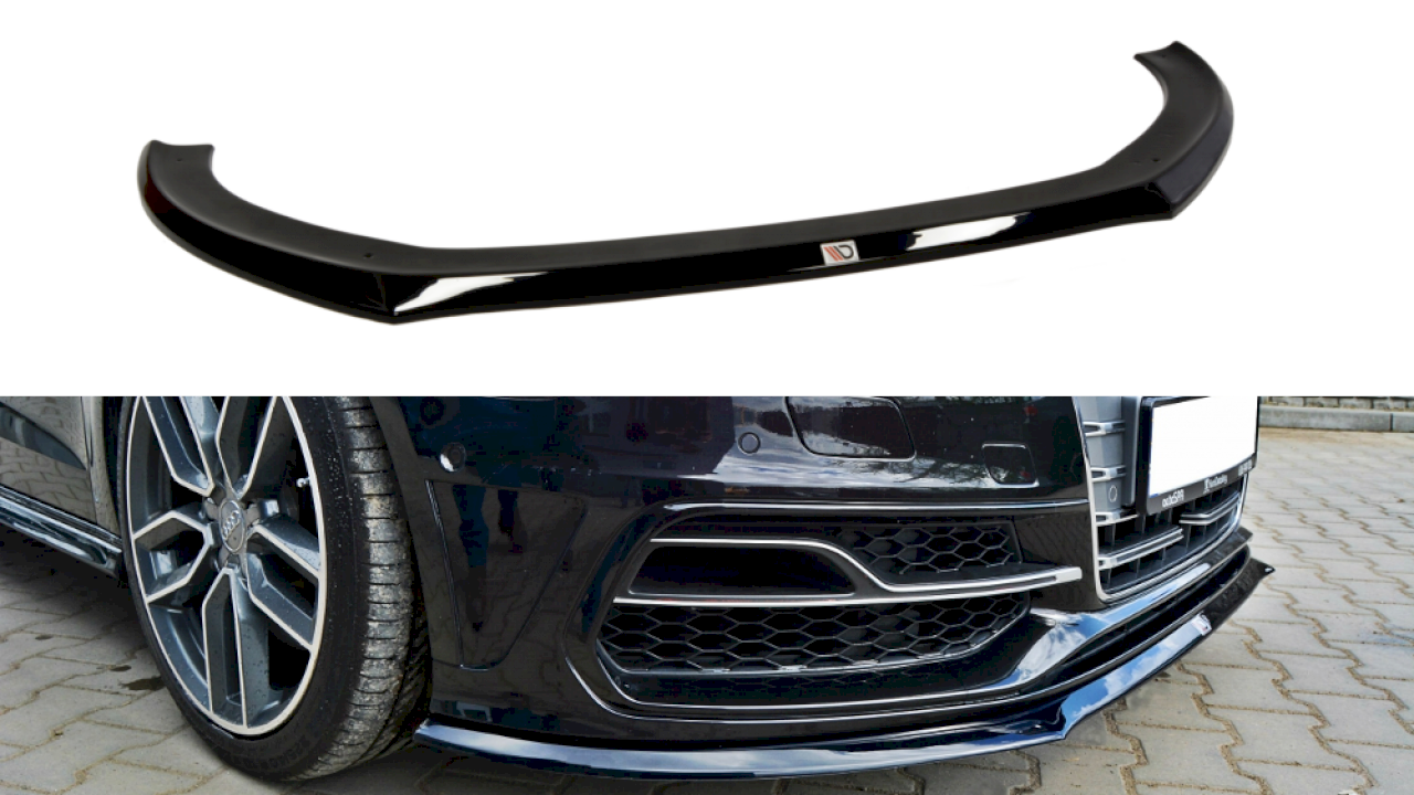 Maxton Design Front Splitter for Audi S3 8V Sportback/Audi A3 8V S-Line Sportback (2013-2016)
