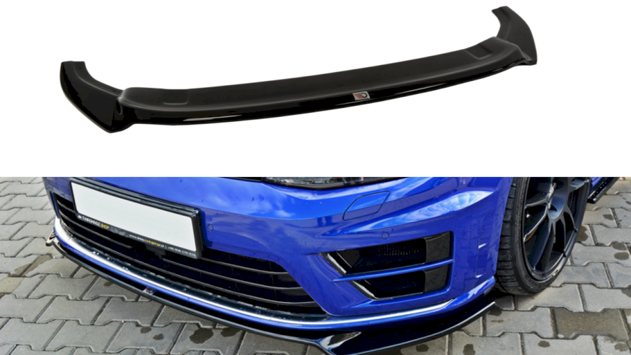 Maxton Design Front Splitter V.2 for Volkswagen Golf MK7 R (2013-2016)