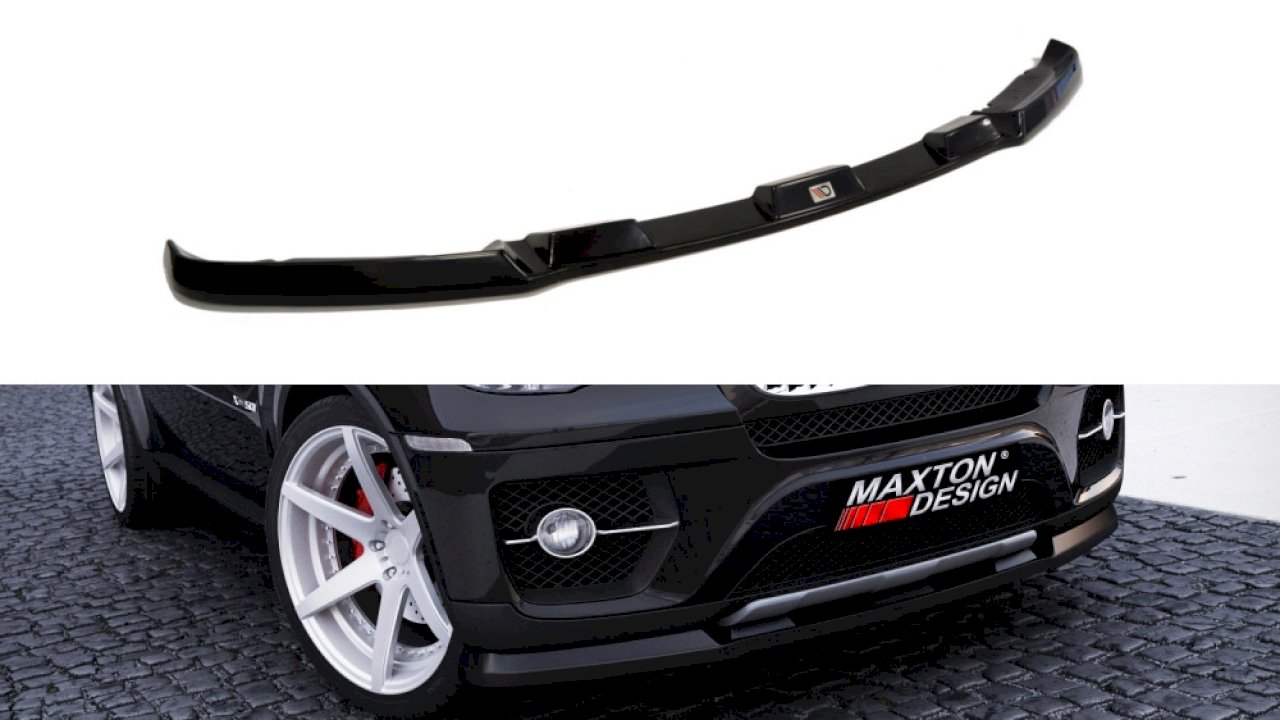 Maxton Design Front Splitter for BMW X6 MK1 (2007-2010)