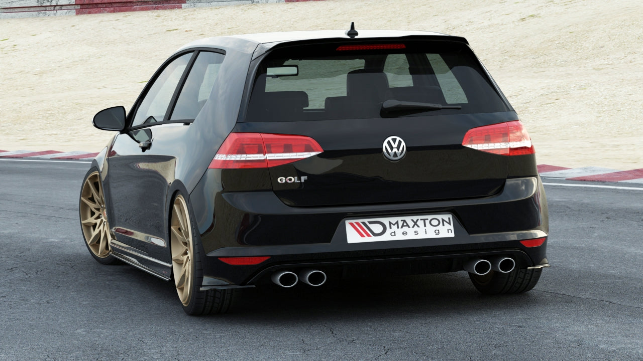 Maxton Design Rear Side Splitters/Spats V.1 For Volkswagen Golf MK7 R (2013-2016)