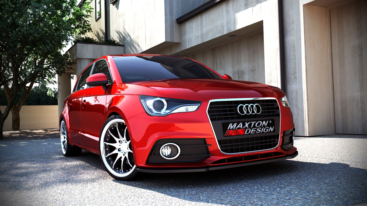 Maxton Design Front Splitter for Audi A1 8X (Preface Model)