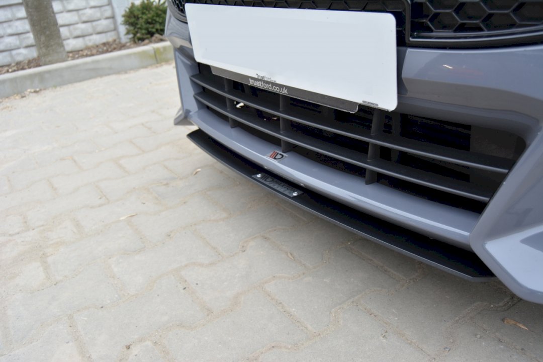 Maxton Design Front Racing Splitter V.3 For Ford Focus ST MK3 Facelift Model (2015-2018)