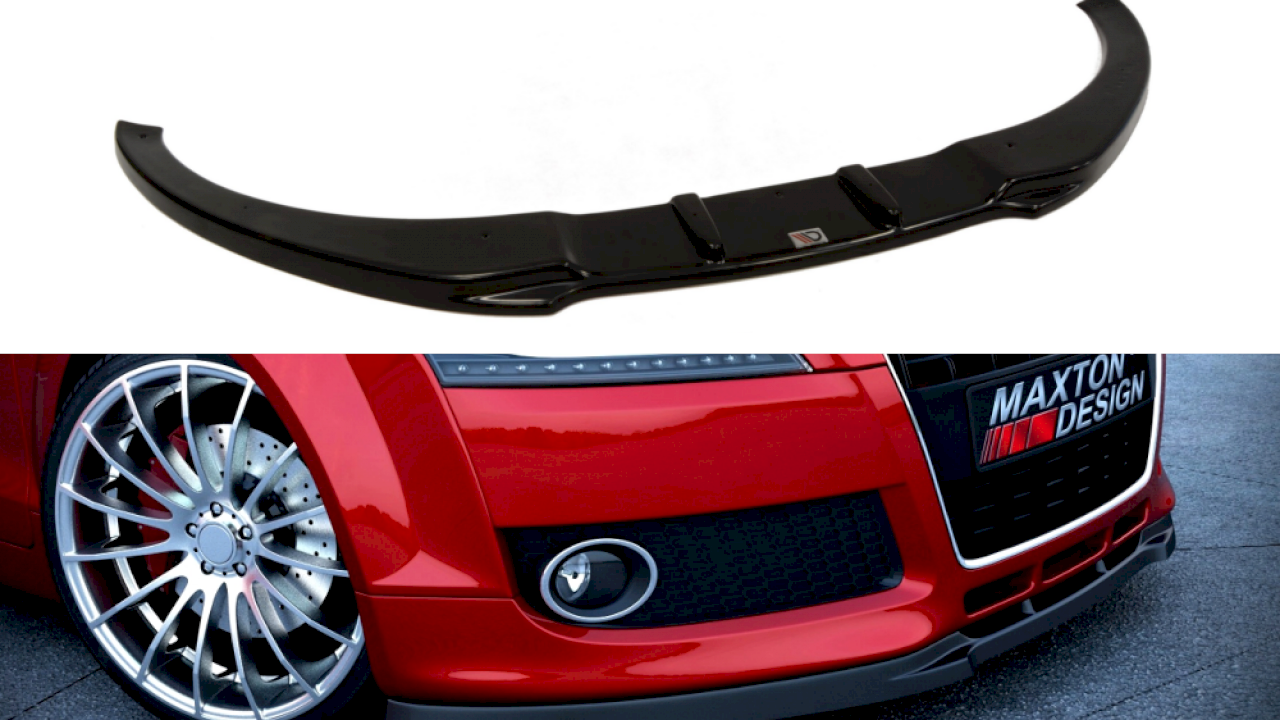 Maxton Design Front Splitter for Audi TT MK2 (Standard Bumper) (2006-2014)