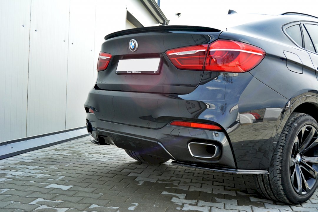 Maxton Design Rear Side Splitters/Spats For BMW X6 F16 M Sport (2014-2019)