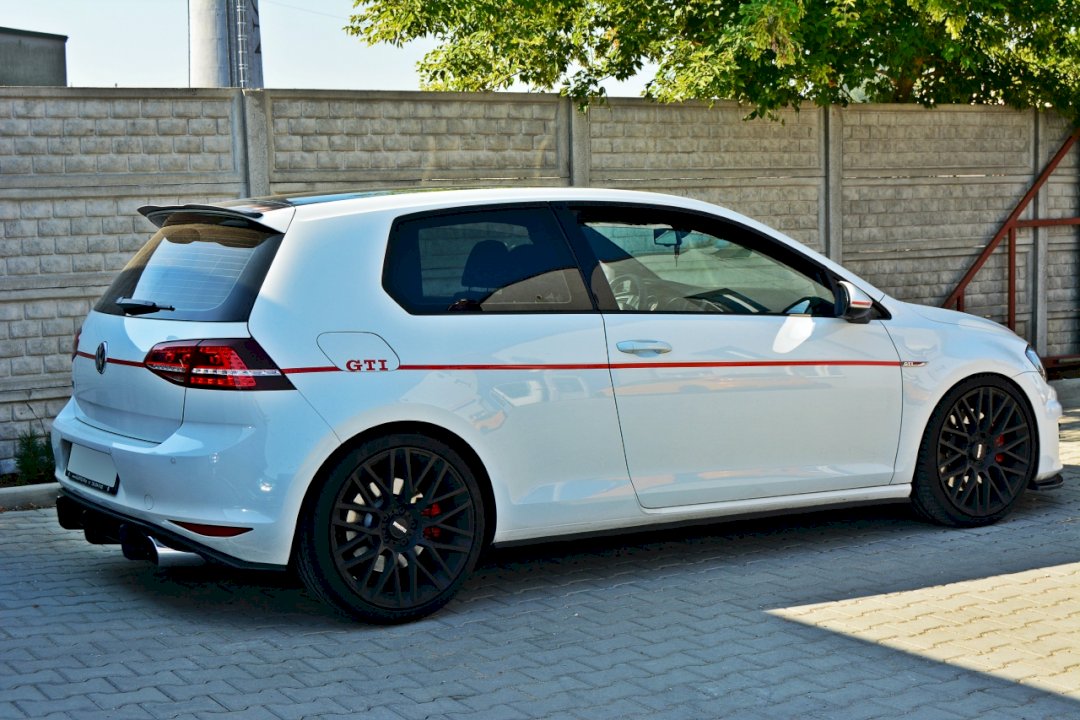 Maxton Design Rear Diffuser & Rear Side Splitters/Spats for Volkswagen Golf MK7 GTI (2013-2016)