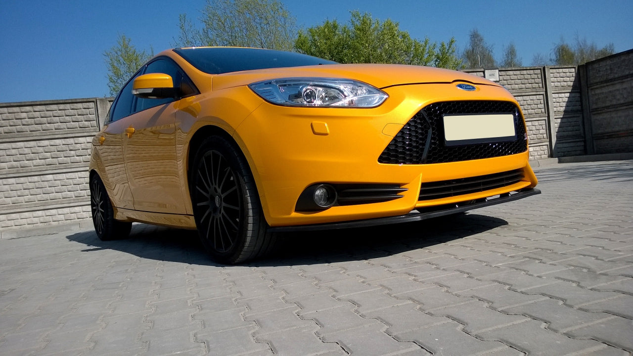 Maxton Design Front Splitter for Ford Focus MK3 ST250 Pre-Face (2012-2014)