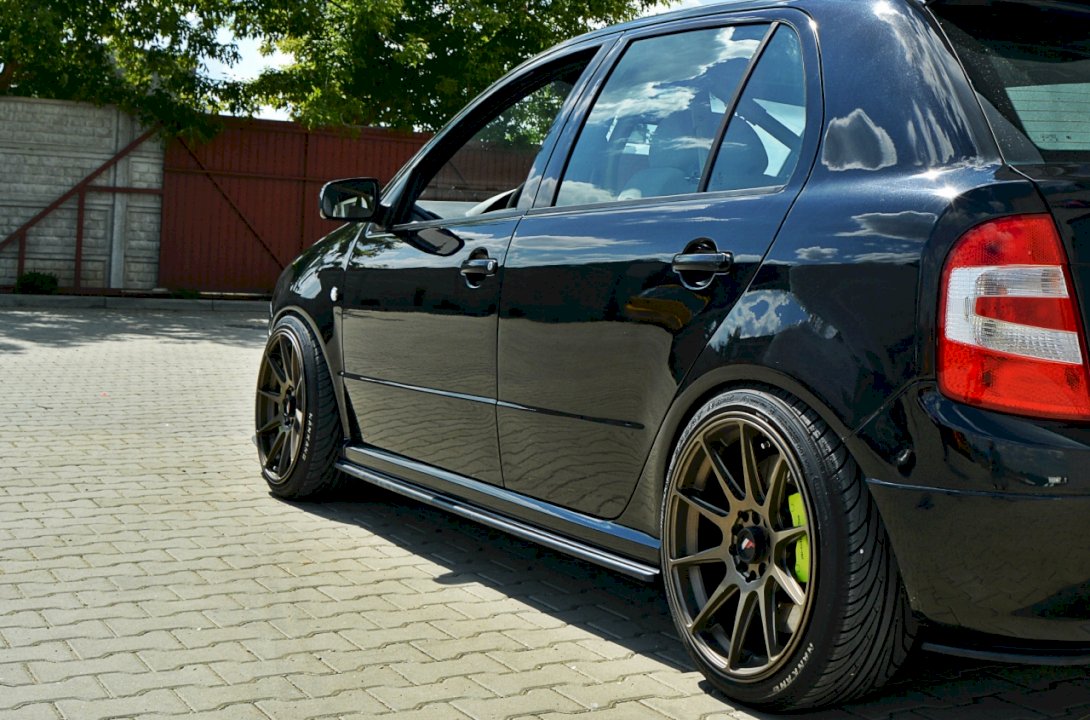 Maxton Design Side Skirts for Skoda Fabia I RS (2003-2007)