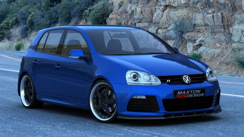 Maxton Design Front Splitter for Volkswagen Golf MK6 R20