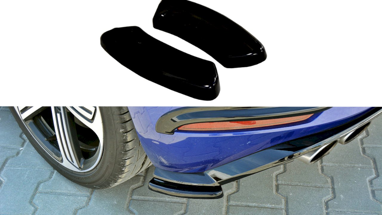 Maxton Design Rear Side Splitters/Spats for Volkswagen Golf MK7.5 R (2016-2019)