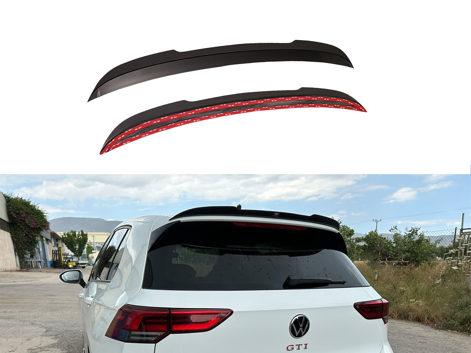 Spoiler Cap Volkswagen Golf Mk8 GTI / R