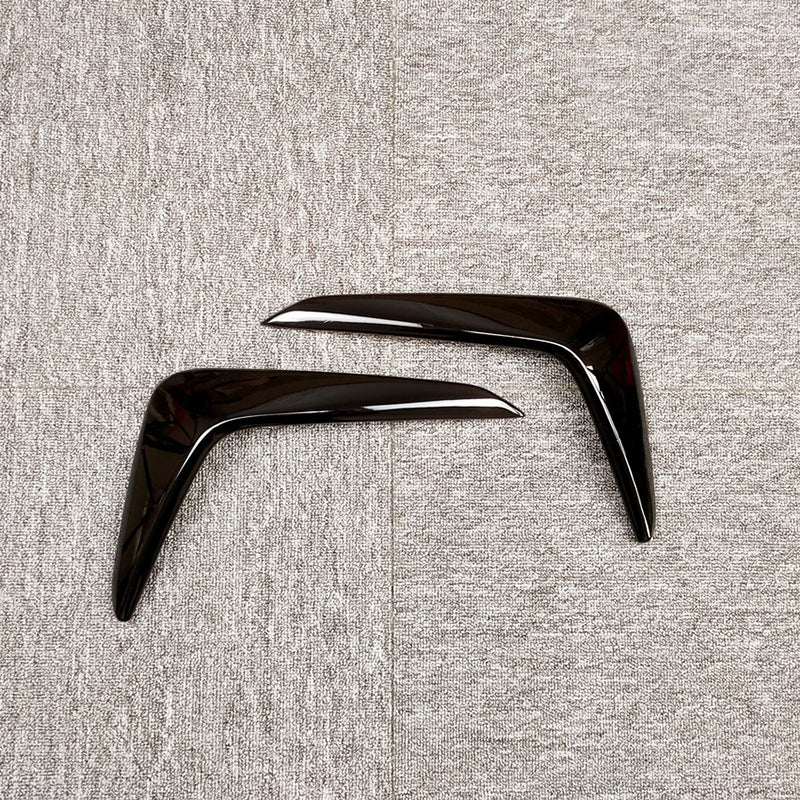 Volkswagen Polo MK6 Front Bumper Canards Pair (2018 - 2022 Models)