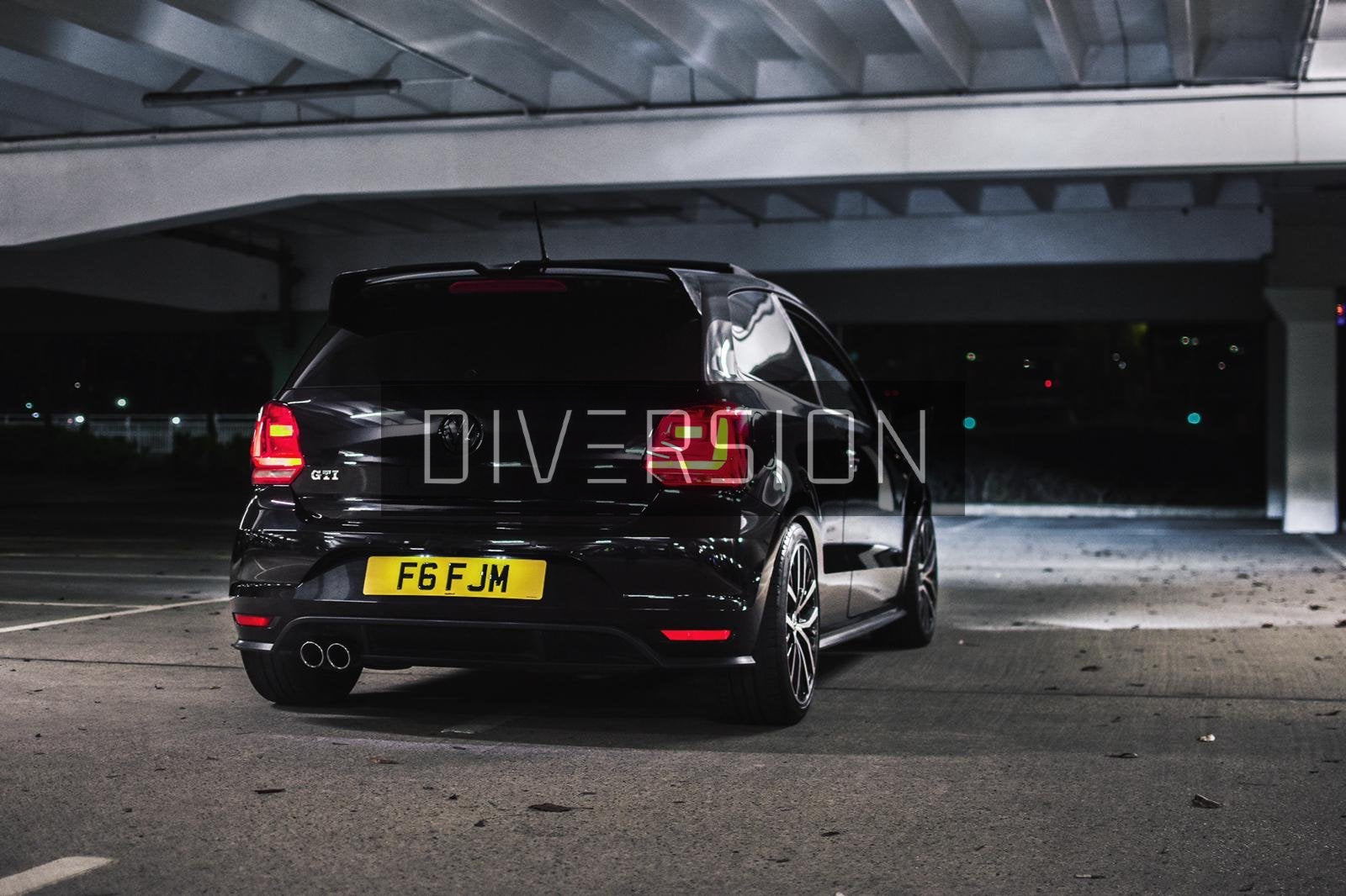 Volkswagen Polo MK5 6R / 6C Oettinger Style Spoiler Gloss Black (2009-2017 Models)