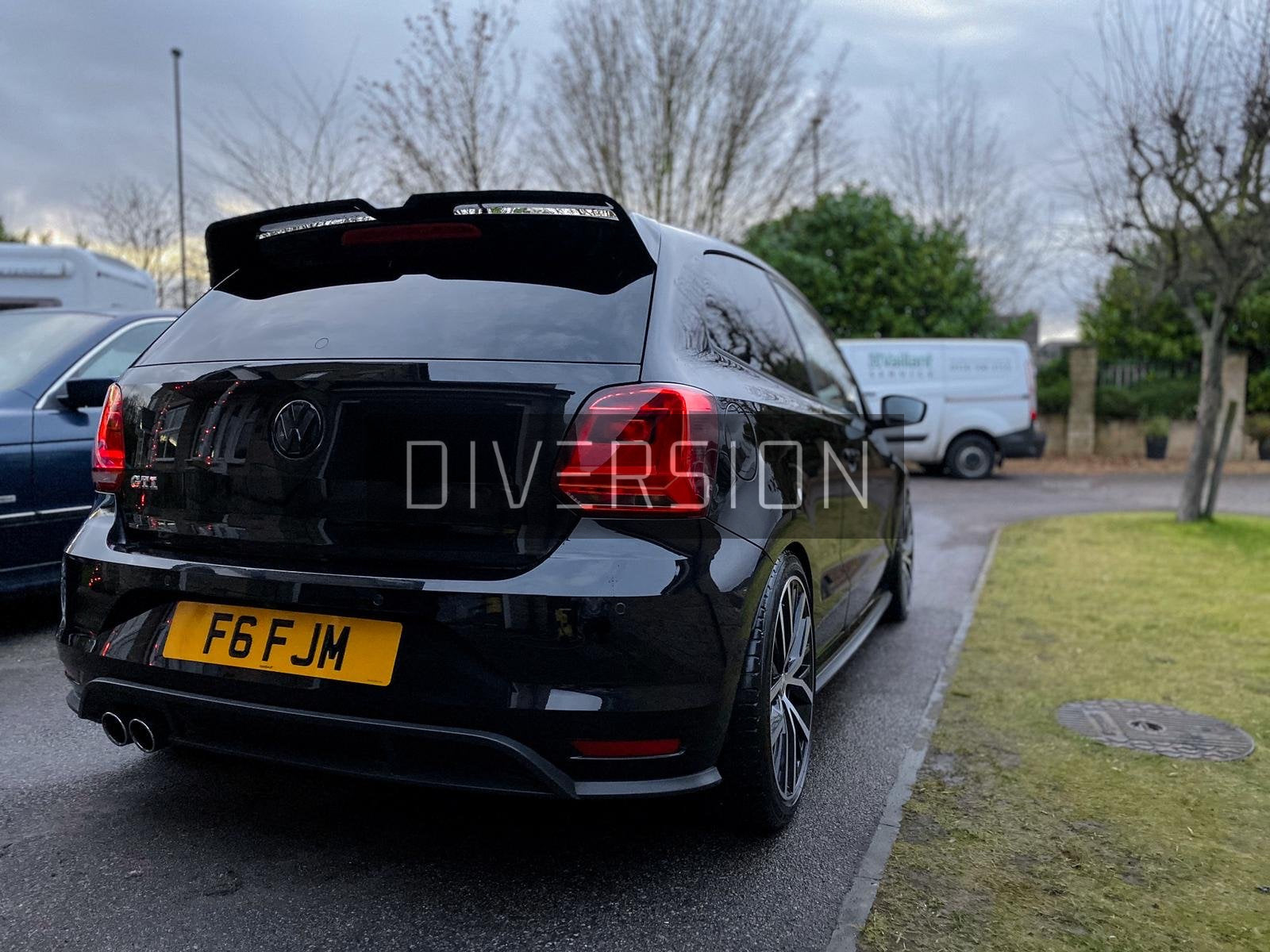 Volkswagen Polo MK5 6R / 6C Oettinger Style Spoiler Gloss Black (2009-2017 Models)