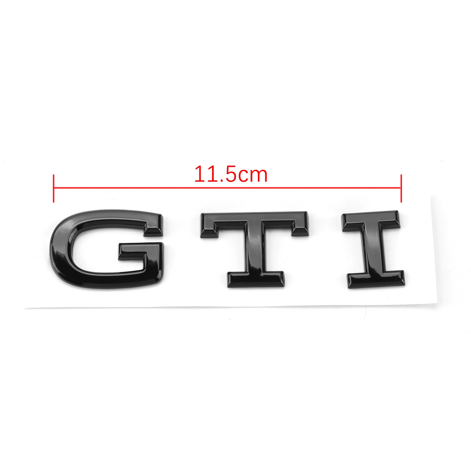 Volkswagen GTI Central Rear Boot Badge (2021+ Version) - Black