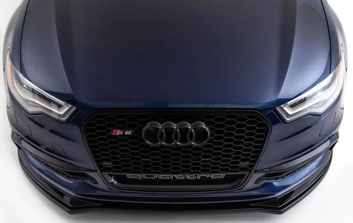 ECS Front Spoiler in Gloss Black - A6/S6 C7 Pre-Facelift (2012-2015)