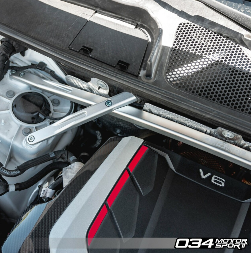034Motorsport Front Strut Brace Billet Aluminium - B9 Q5/SQ5