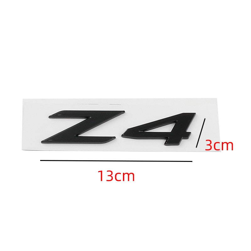 BMW "Z4" Logo Boot Badge (Multiple Colours)