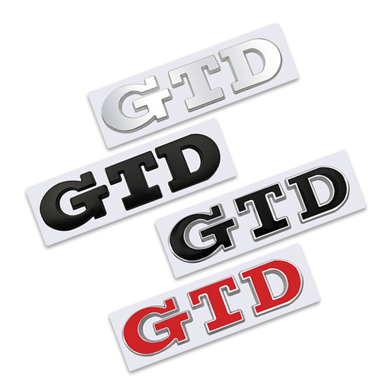 Volkswagen GTD Logo (Emblem/Badges)