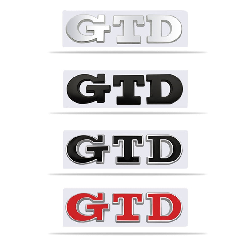 Volkswagen GTD Logo (Emblem/Badges)