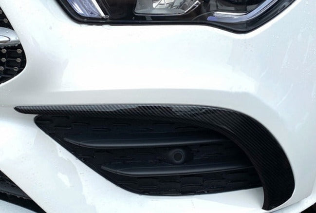 Mercedes Benz CLA C118 Front Bumper Canard Kits (2019+ Models)