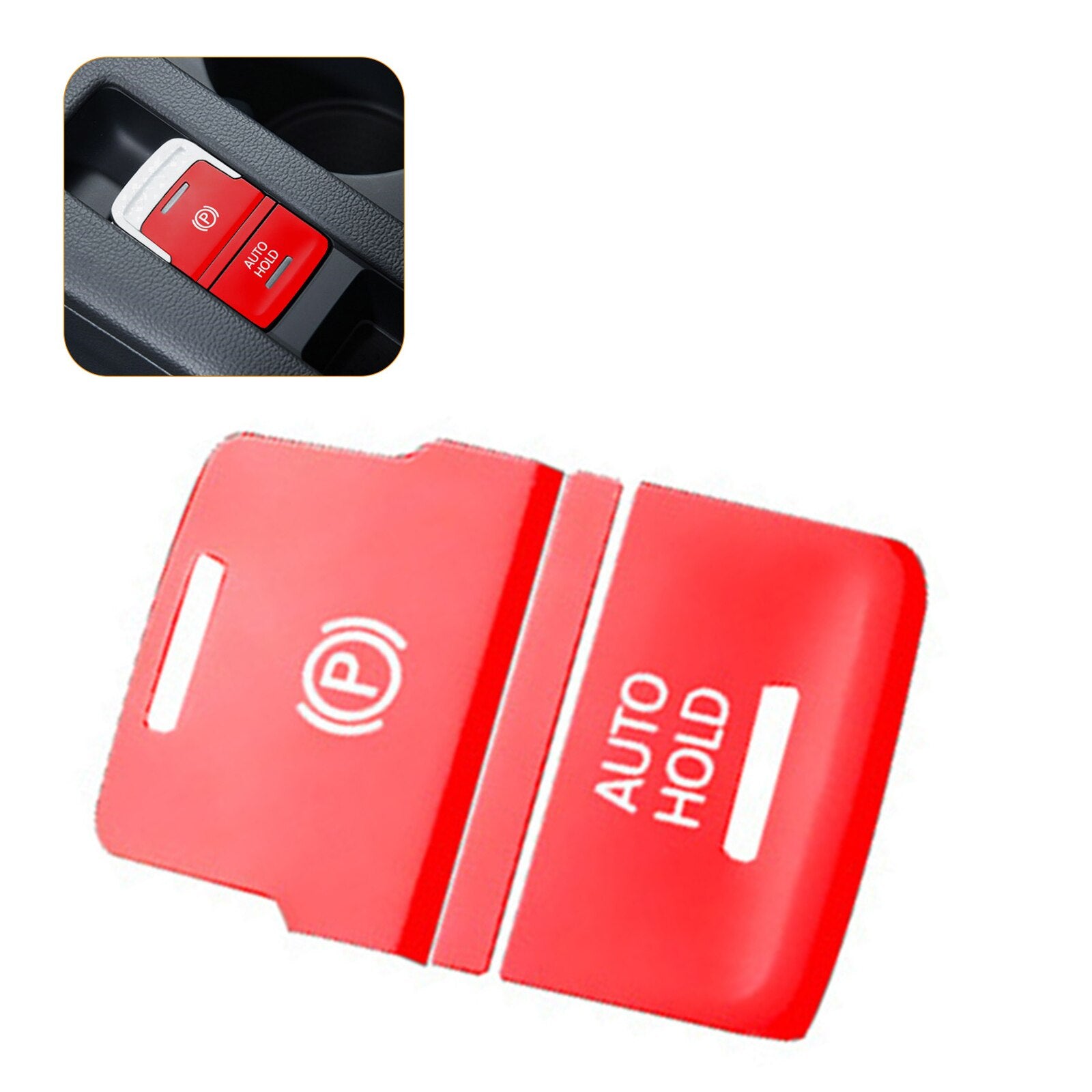 Volkswagen Golf MK7 / MK7.5 Electronic Handbrake and Auto Hold Button Cover (2013-2020 Models)