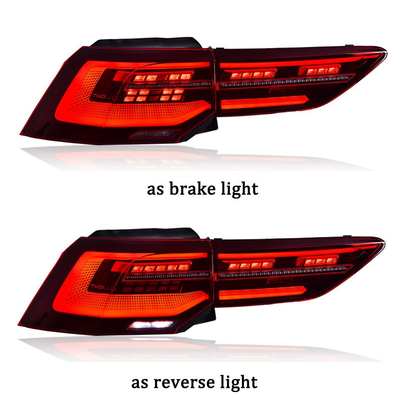 Volkswagen Golf MK8 LED Tail Light Pair | Plug & Play (2021+ Models)