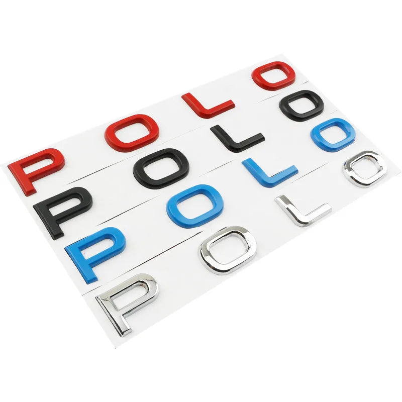 VW Volkswagen New Style Polo Decals