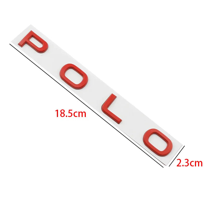 VW Volkswagen New Style Polo Decals