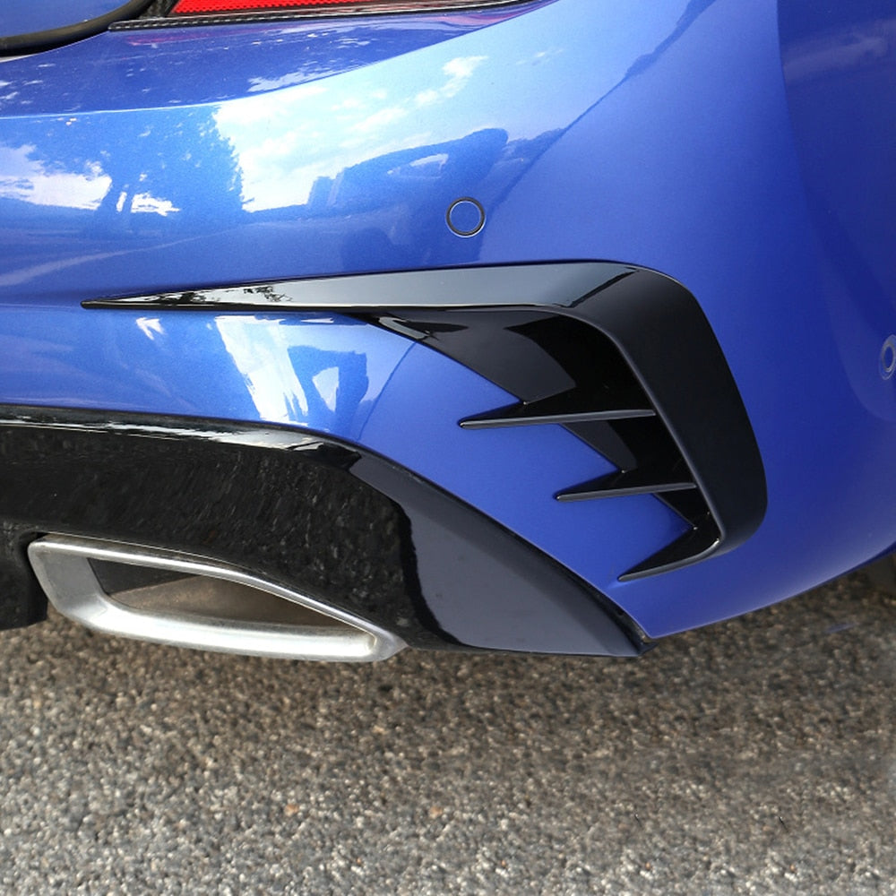 DAS Automotive Rear Bumper Canard Kit for BMW 3 Series (2020-2021)