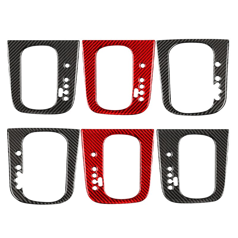 Volkswagen Golf MK6 R20 / GTI Gear Control Panel Carbon Fibre Cover (2010-2013)