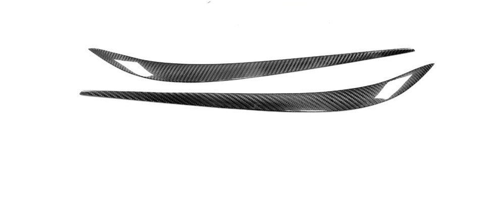 Alfa Romeo Giulia Black / Carbon Fibre Headlight Eyebrows