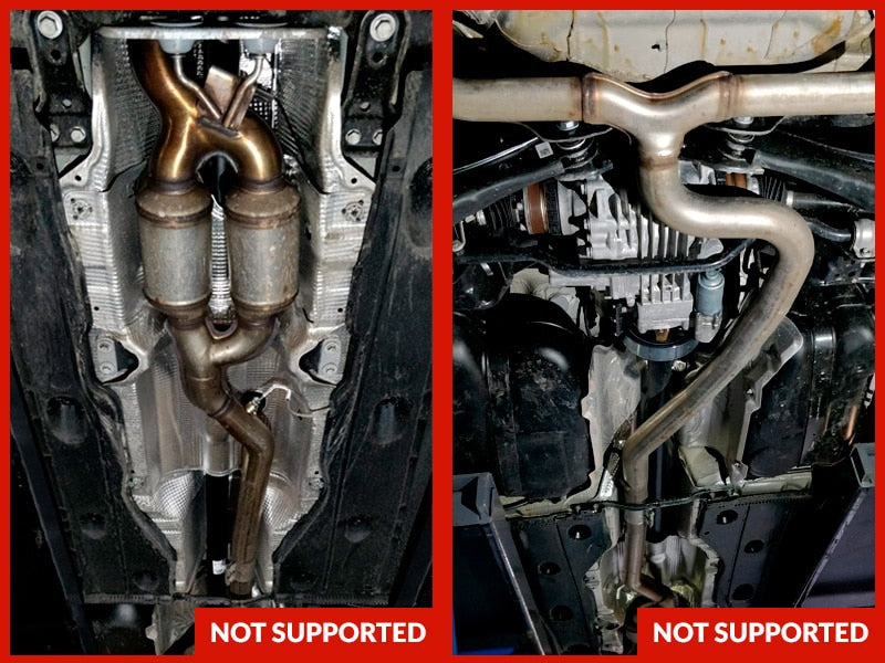 VAGSport Seat Leon Cupra 290 Resonator Delete Pipe Kit (inc. ST Models)