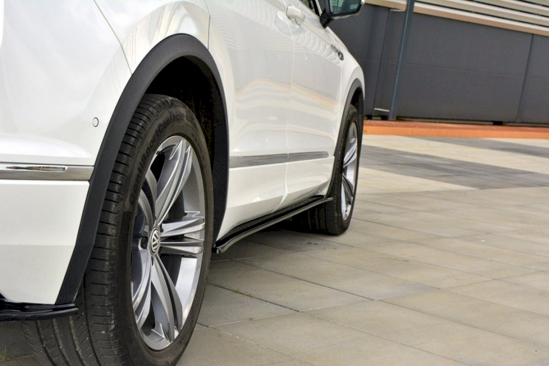 Maxton Design Side Skirts Diffusers for Volkswagen Tiguan MK2 R-Line