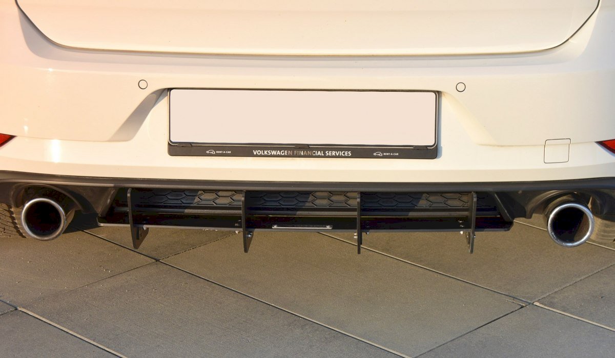 Maxton Design Rear Diffuser For Volkswagen Golf MK7.5 GTI (2017-2019)
