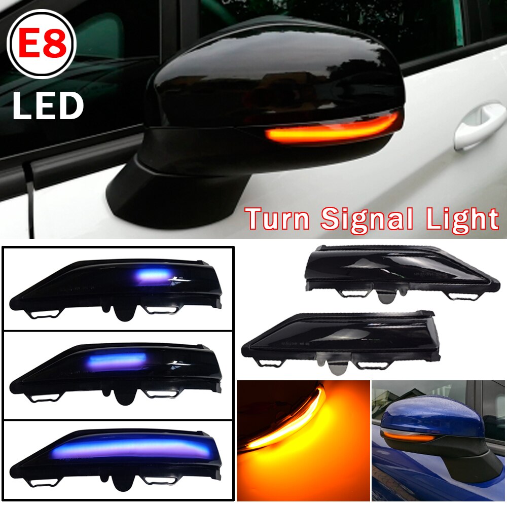 Ford Fiesta MK8 / Puma Dynamic Sweeping Indicators with Blue Light Show (2017+)~WARRANTY