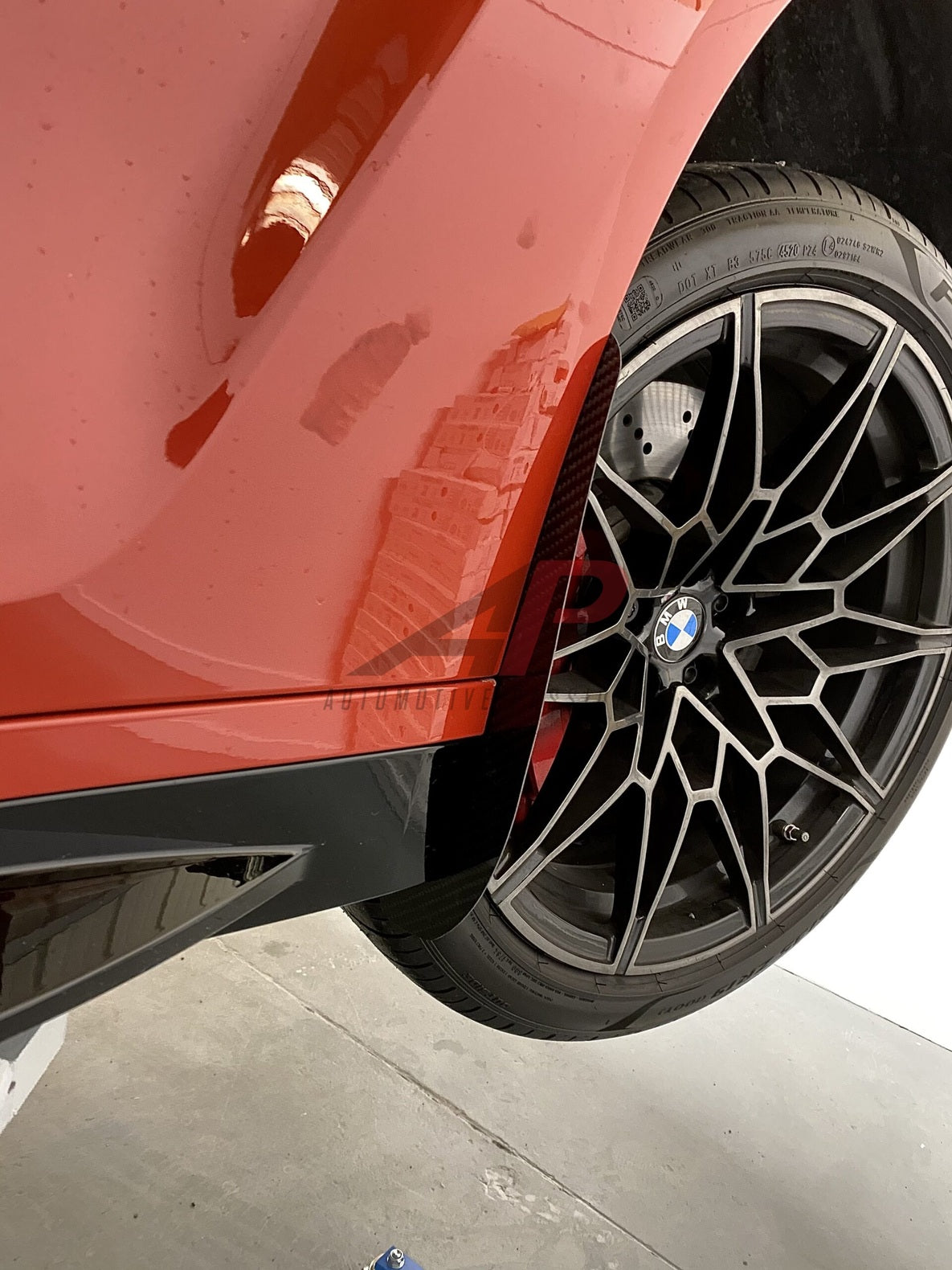 AP Design Carbon Fibre Arch Guards/Mud Flaps Front and Rear - G80 M4