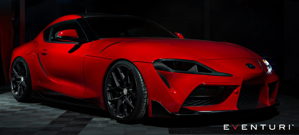 Eventuri Toyota B58 Mk5 A90 Supra Carbon Headlamp Duct