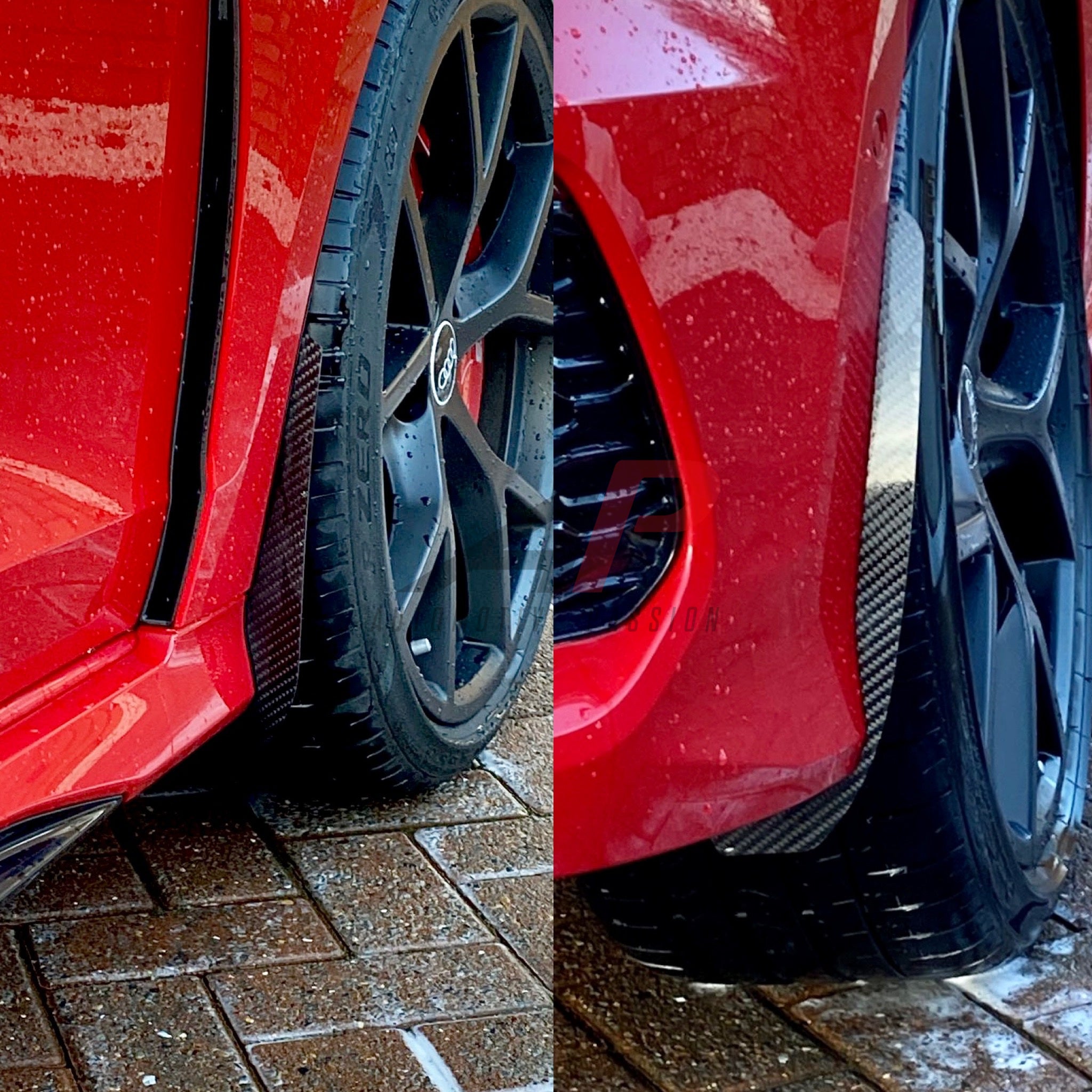 **CLEARANCE** AP Design Carbon Arch Guards - RS3 8Y