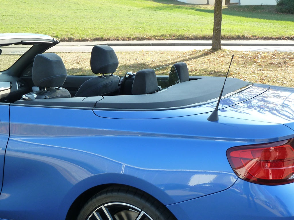 BMW 2 Series Cabriolet F23 UR-Windschott Clear Glass Wind Breaker / Deflector