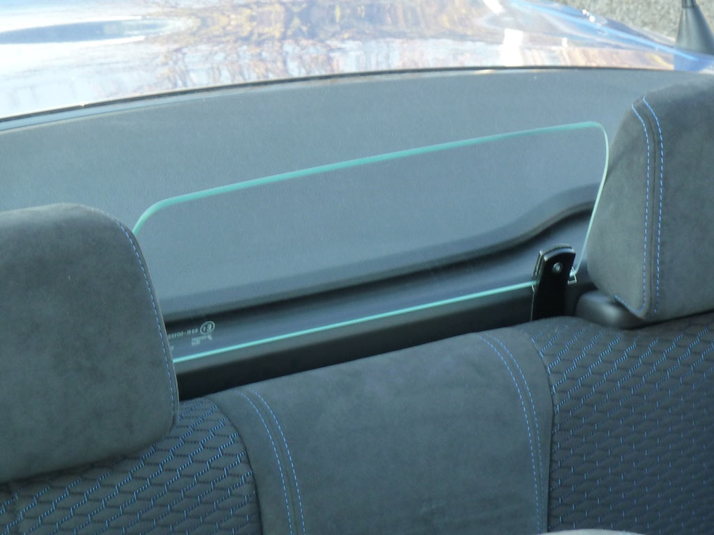BMW 2 Series Cabriolet F23 UR-Windschott Clear Glass Wind Breaker / Deflector