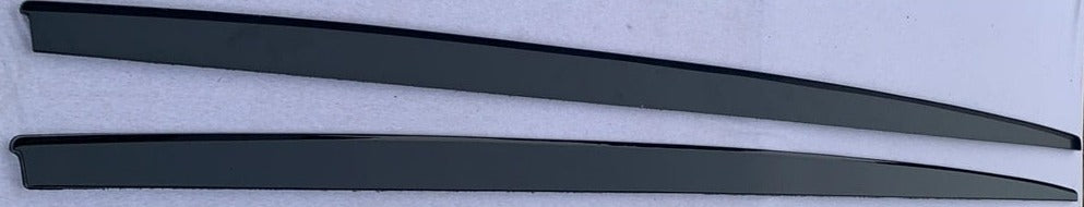 Alfa Romeo Giulietta Gloss Black Side Skirts Pair (2010+ Models)