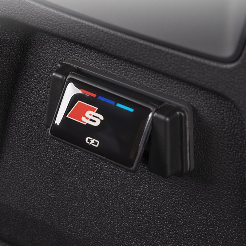 Audi A3 / S3 / RS3 8Y Rear Seat USB Protection Cover (2020+ Models) - DAS Automotive