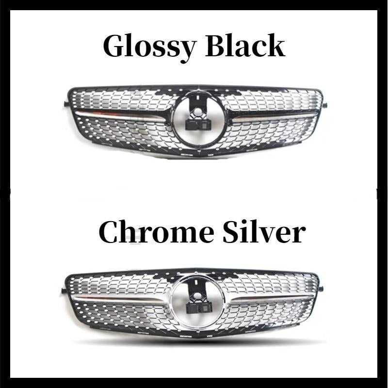 Mercedes C Class W204 Custom Front Grille Replacement (2008 - 2014)