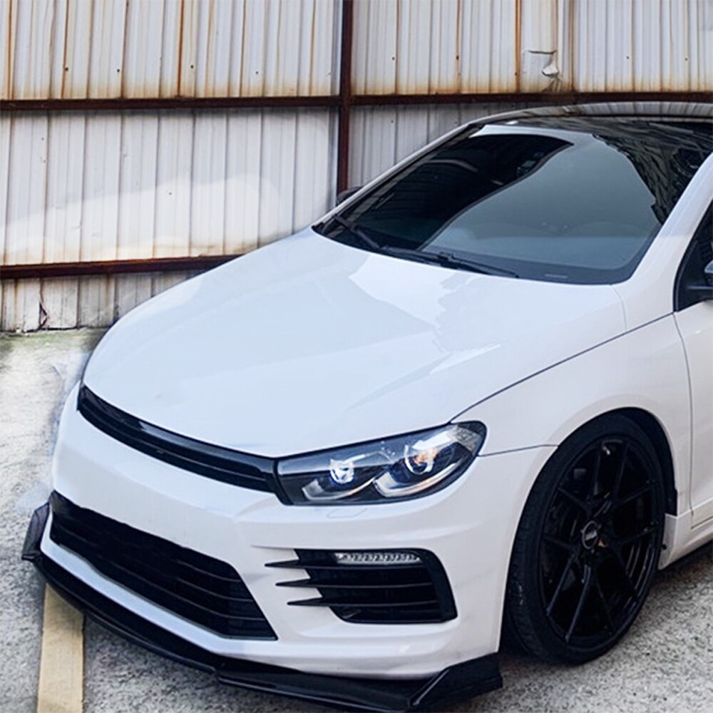 DAS Automotive - VW Volkswagen Scirocco R MK3 3 Piece Front Splitter (2012 - 2017)