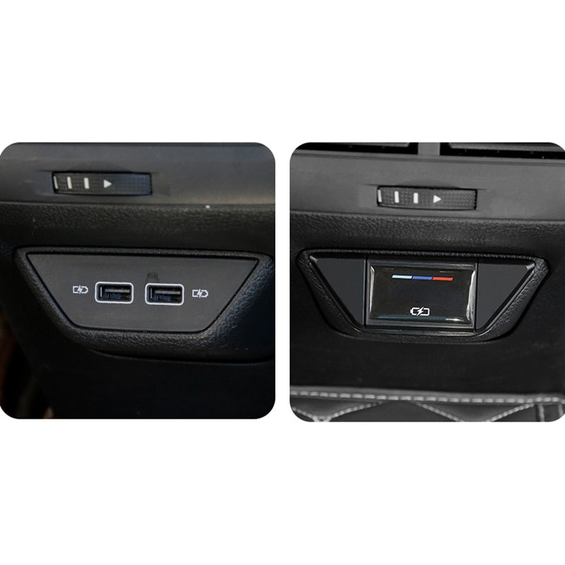 Volkswagen Golf MK8 Rear Seat USB Protection Cover (2020+ Models) - DAS Automotive