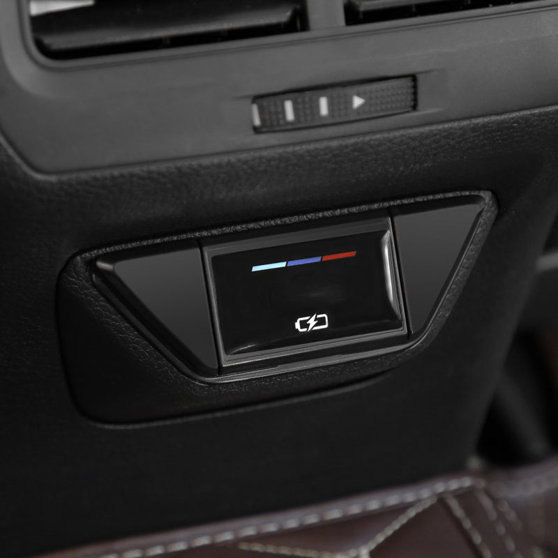 Volkswagen Golf MK8 Rear Seat USB Protection Cover (2020+ Models) - DAS Automotive