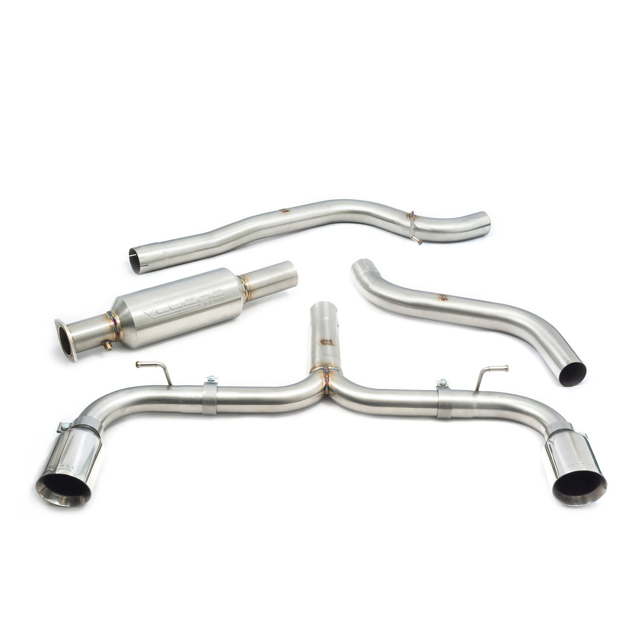 Cobra Sport Ford Focus ST (Mk4) Venom Box Delete Race Cat Back Exhaust