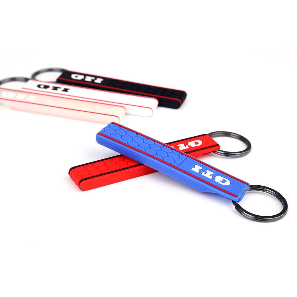 Volkswagen GTI Silicone Keyring (Multiple Colours)
