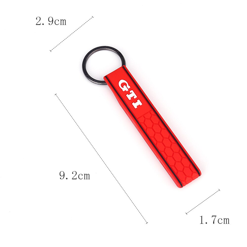 Volkswagen GTI Silicone Keyring (Multiple Colours)